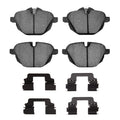 R1 11-25 BMW 530I xDrive Rear Semi Met Pads & Hardware Kit