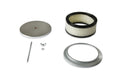 Air Cleaner 6-1/2 Inch Diameter, 2-7/16 Inch Tall Chrome Fits 5-1/8 Inch Diameter Carb Neck Mr Gasket