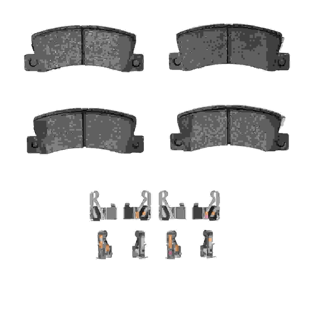 R1 1990-2003 Lexus RX300 Rear R1 Ceramic Pads & Hardware Kit