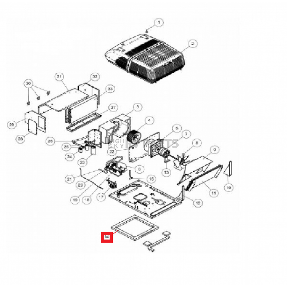 COLEMAN RVP auto part