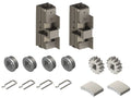 INNER END BRACKET SLIMRACK BLACK