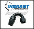 Vibrant Performance - 21512 - Swivel Hose End Fitting, 150 Degree; Size: -12AN