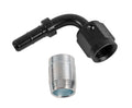 Fragola -4AN x 90 Degree Sport Crimp Hose End Non Swivel
