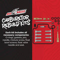 All Balls Racing 98-01 Honda TRX450ES Carburetor Rebuild Kit