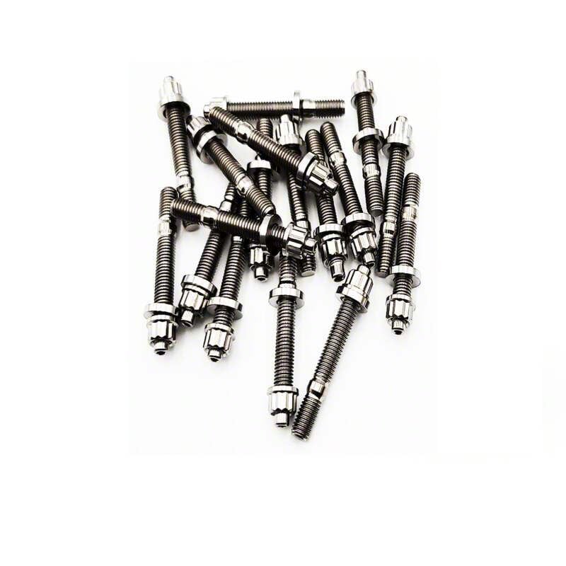 BLOX Racing SUS303 Stainless Steel Manifold Stud Kit M8 x 1.25mm 65mm in Length - 8-piece