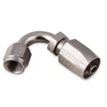 -6 120 DEG. JIC HOSE END - NICKEL PLATED