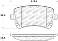 DFC 90-97 Lexus LX450 Front 5000 Advanced Semi Metallic Brake Pads