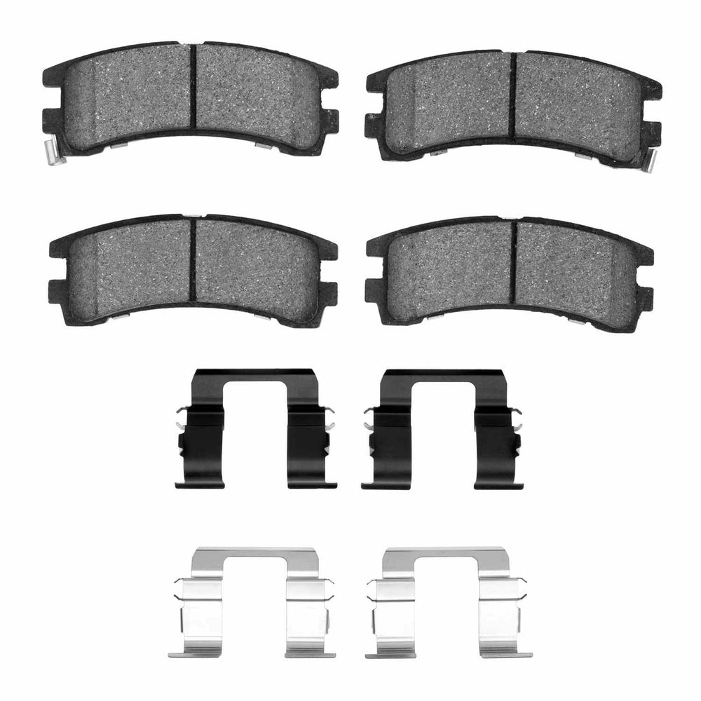 R1 88-95 Nissan Pathfinder Rear Semi Met Pads & Hardware Kit