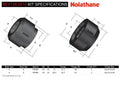 Shock absorber - upper bushing 4 Bushings 2 Tubes Install Guide