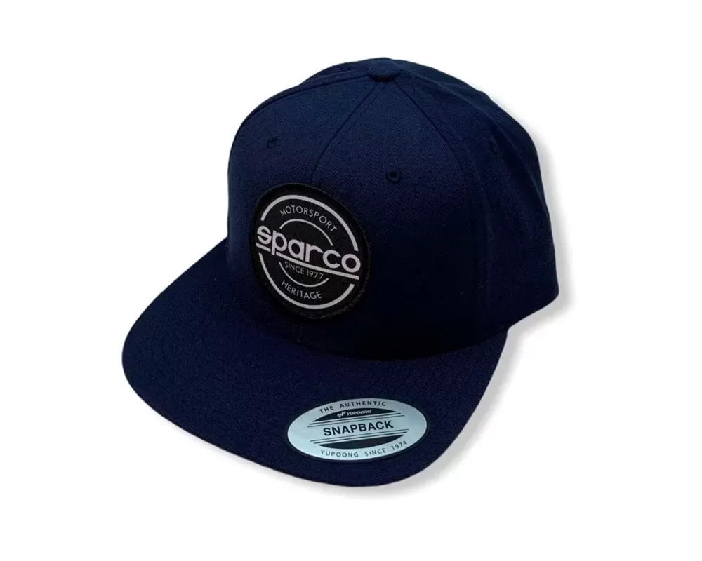 Sparco Cap S-Patch Snapback - Navy