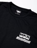 HKS T-SHIRT MOTOR SPORT BLACK L