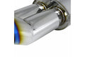 DUAL 3 DTM MUFFLER WITH BURNT TIP