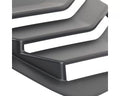 SIDE WINDOW LOUVERS MATTE BLACK