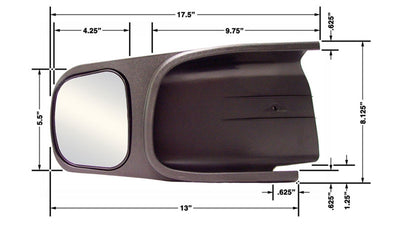 0206 DODGE RAM TOWING MIRROR R.H.