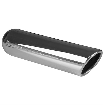 TIP ROLLED ANGLE CUT CHROME