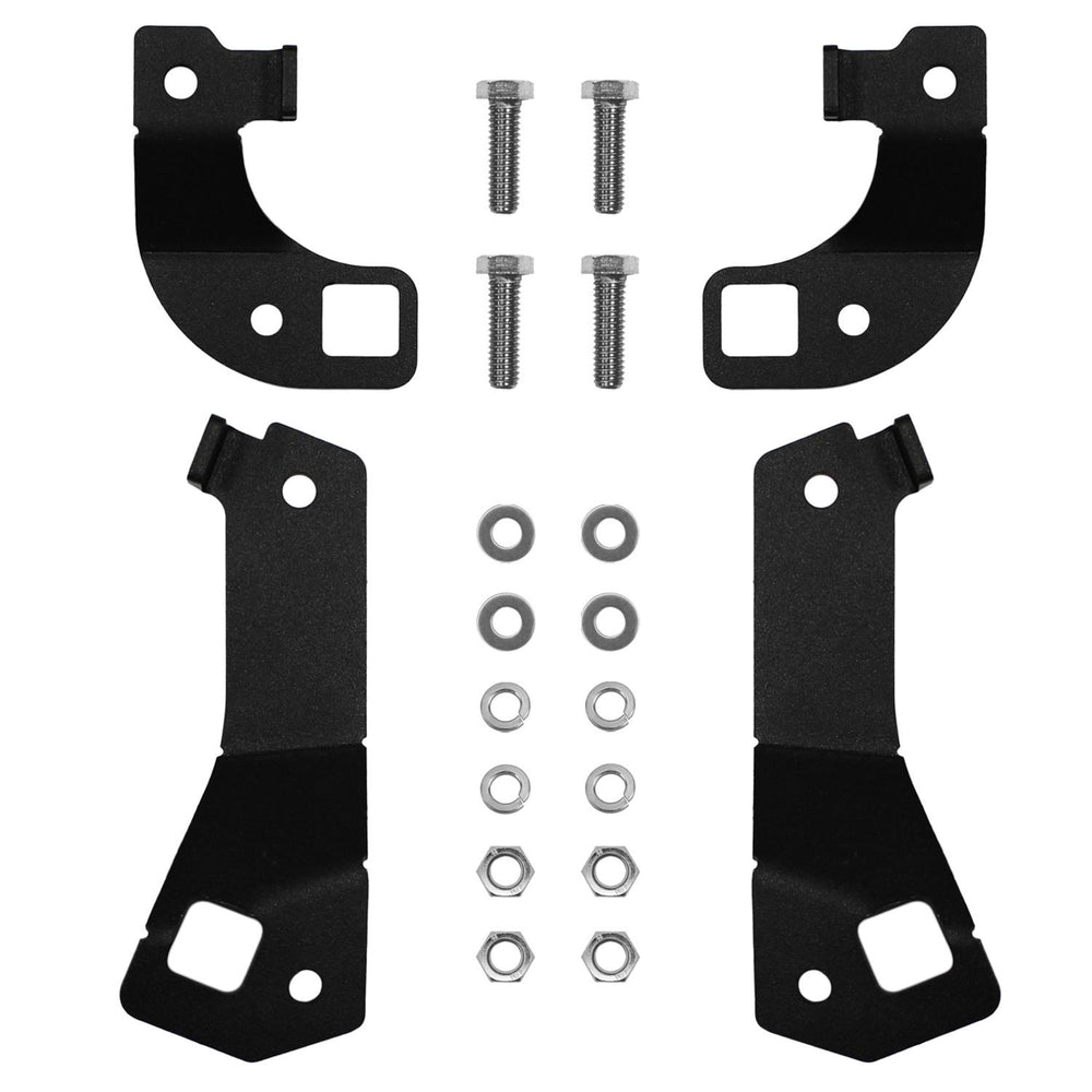 0718 JEEP JK BRAKE LINE RELOCATION BRACKETS (FRONT & REAR)