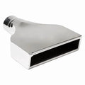 CAMARO POLISHED SS RECTANGULAR EXHAUST TIP 2.50IN ID/8.00INX2.25IN OD
