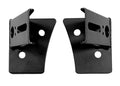 ~(2 lbs. 4X4X4)~ Jeep JK Single Light Window Pillar Bracket Welded Steel 2007-18 Wrangler JK Black Powdercoat Quake LED