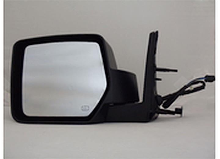 RH DOOR MIRROR PWR HTD TEXT BLK FLDG W/ ONE TOUCH NITRO 0711