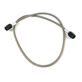 Fragola -2AN Brake Line w/ -3AN Blue Alum. Nuts 24in