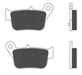 Brembo OE 11-11 Sym i Maxsym 400cc Brake Pad - Rear