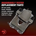 Front Brake Hardware: Various Makes and Models; friction ready calipers