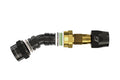 GReddy AN16 30 DEGREE HOSE END SWIVEL BLACK/GOLD ANODIZED