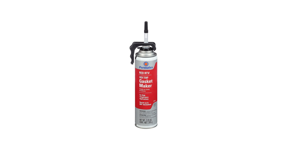 Powerbead Red RTV Silicone 7.25oz