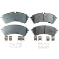 Power Stop 88-92 Audi 80 Rear Z17 Evolution Ceramic Brake Pads w/Hardware