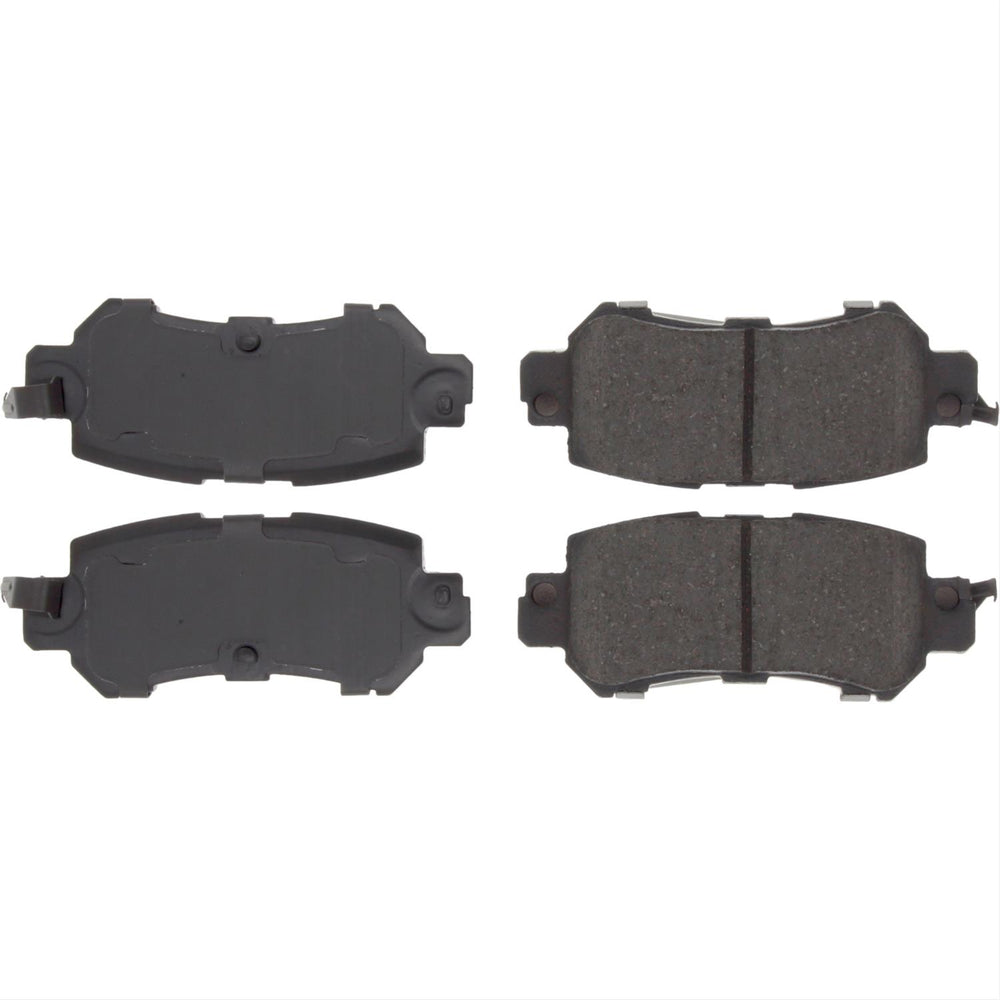 Centric Premium Ceramic Brake Pads Shims and Hardware - Rear
