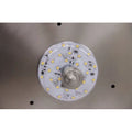 10" ROUND SATIN NICKLE CEILING LED