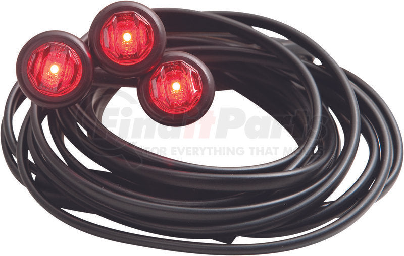 LED UNI; ID HRNS; 1 DIODE P2; RED;