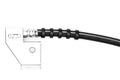 DFC 80-88 American Motors Eagle Front-L Brake Hose