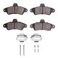 DFC 95-00 Ford Contour Rear 4000 HybriDynamic Brake Pads and Hardware Kit