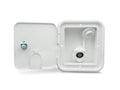 CITY WATER HATCH W/PLASTIC CHECK VALVE KEY POLAR WHITE
