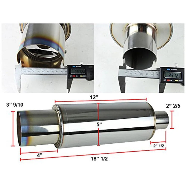 SPEC D TUNING muffler