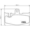 BRAKE PAD SET DISC BRAKE