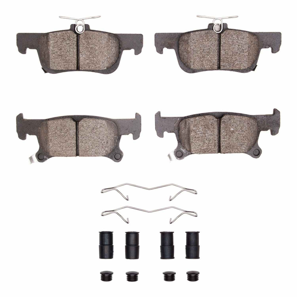 R1 17-18 Buick Envision Rear Semi Met Brake Pads and Hardware Kit