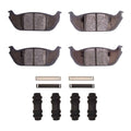 R1 03-05 Lincoln Aviator Rear Semi Met Pads & Hardware Kit