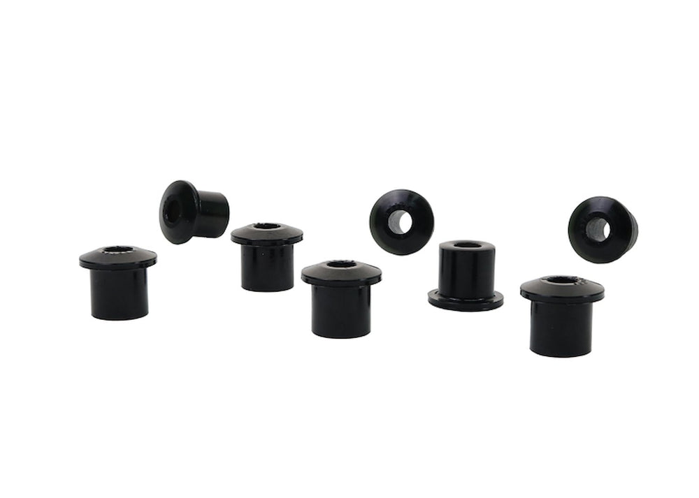 Spring - eye rear and shackle bushing 8 Bushings Grease