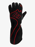Gloves Karting RS1 Adult X-Large Black/Red
