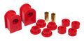 Prothane 75-98 Ford Truck S/B & E/L Bush - 1in (for 2.5in Frames / Stud to Eye End Links) - Red