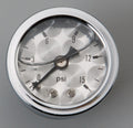 Russell Performance 15 psi fuel pressure gauge machine face (Liquid-filled)