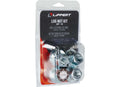 TRAILER AXLE HEX FLANGE LUG NUT 5/8IN18 THREAD SIZE(8PACK)