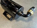 GReddy AN12 120 DEGREE ORB MALE BLACK/GOLD ANODIZED