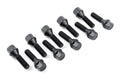 LUG BOLT KIT, CONE SEAT, M12x39mm, BLK