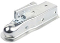 CHANNEL TONGUE COUPLER 2IN BALL 21/2IN TONGUE 3500 LBS ZINC