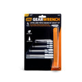 SET SKT BIT MET 3/8 & 1/2DR 12PT 4PC