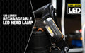 HL12RSW 120 LUMENS LED HEAD LAMP