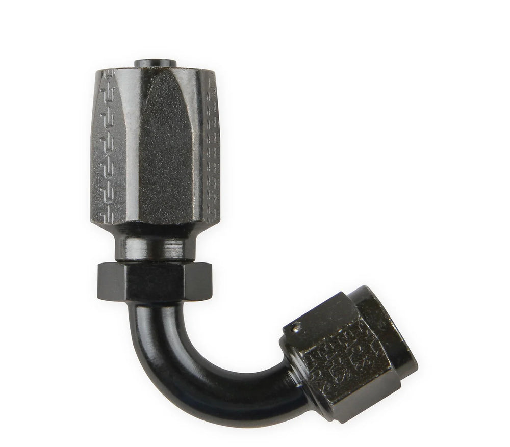 -6 120 DEG. JIC HOSE END - BLACK